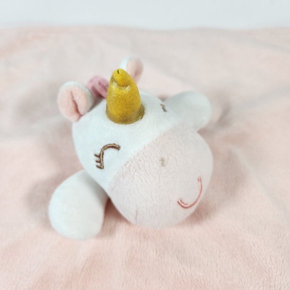 Mixed Lot 2 Lovey Security Blanket Baby Starters Taggies Plush Rattle Crib Toy - Picture 12 of 16